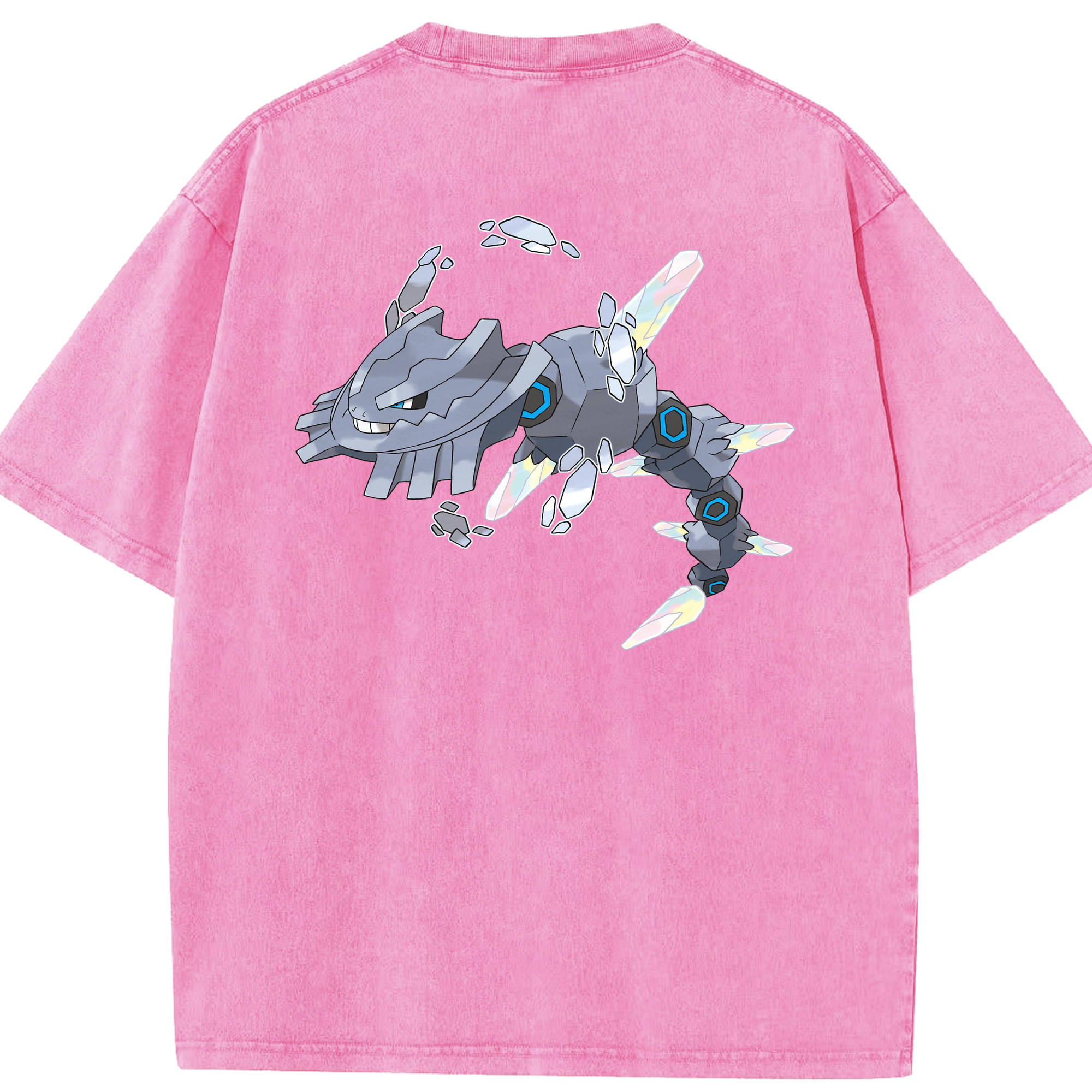 （画像用） ポケットモンスター Pokémon 綿100% ヴィンテージ風 半袖Tシャツ（背面プリント）